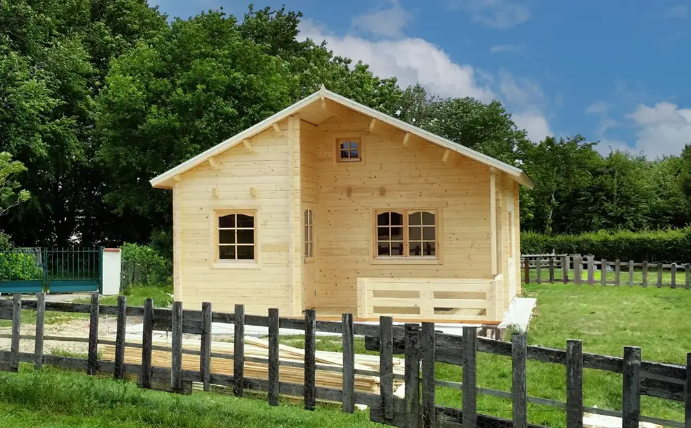 annexe bois bunel frere Abri Jardin - Réalisation Bunel Frères